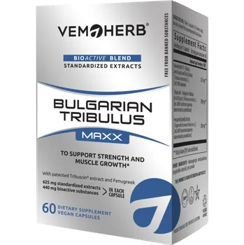 Fitness Bulgarian Tribulus Maxx - VemoHerb ivory 60 kaps.