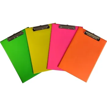 Deska s klipem Neon A4 oranžový