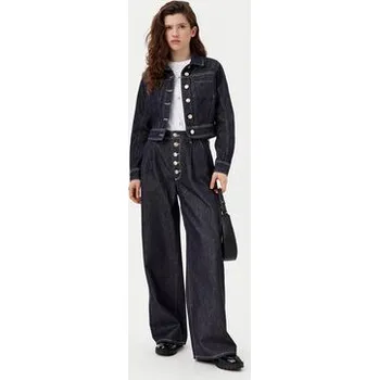 KARL LAGERFELD Jeansová bunda A1W14048 Tmavomodrá Regular Fit M