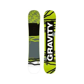Snowboarding Gravity Madball 23/24 161 cm; Zelená snowboard + DÁREK DLE VÝBĚRU!