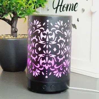 Aroma difuzér Aroma difuzér a zvlhčovač vzduchu v jednom, LED podsvícení, 200ml - černá