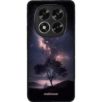 Pouzdro na mobilní telefon Lesklý kryt Mobiwear Glossy - Xiaomi Redmi Note 14 Pro 5G - G005G Strom s galaxií (Prémiové lesklé pouzdro, obal, kryt Mobiwear Glossy na mobil Xiaomi Redmi Note 14 Pro 5G - G005G Strom s galaxií, materiál Plast + TPU silikon - krytí po všech stranách,)