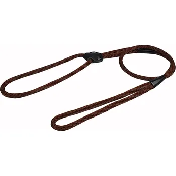 Vodítko pro psa BAFPET Předváděcí vodítka, SPIRÁLA JEDNOBAREVNÁ Barva: Hnědá, Rozměr: 6mm x 100cm 15219