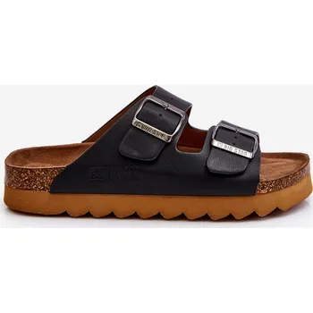 Dámské pantofle Klasické dámské pantofle Big Star LL274477 Barva: Černá, Velikost: 37