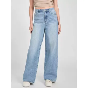 Dámské džíny GUESS dámské zvonové džíny Lisbeth světle modré 27
