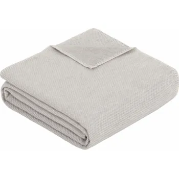 deka Ibena Uni Structure Deka stříbrná Charlotte GOTS, 140x200cm