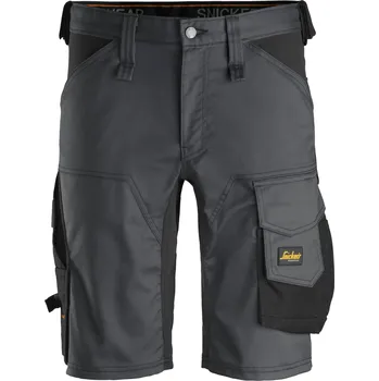 Pánské kraťasy SNICKERS AllroundWork Stretch šedé pánské pracovní kraťasy 52
