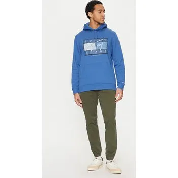 Pánská mikina Tommy Jeans Mikina Dna Flag Twist DM0DM21100 Modrá Regular Fit XL