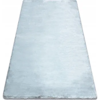 Koberec Koberec TEDDY Shaggy stříbrný, huňatý plyšový, imitace králičí kožešiny BUNNY 120x170 cm