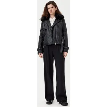 Dámská bunda Motivi Bunda z imitace kůže R396Q000922N Černá Slim Fit 4