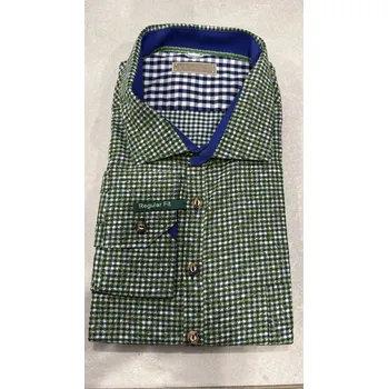 Pánská košile ORBIS - košile zelená pánská s dlouhým rukávem 3424 Zelená 49/50