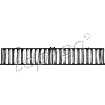 Ventilátor topení a klimatizace Filtr, vzduch v interiéru TOPRAN 500 671