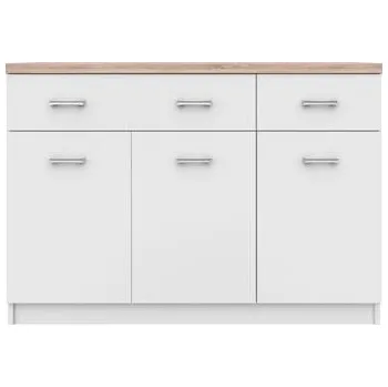 Komoda ARTEN (NANO Systems s.r.o.) Komoda TOP MIX-3D2S (Dub sonoma/bílá)