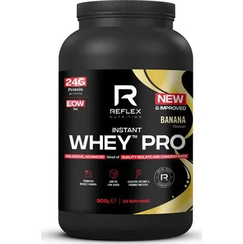 Fitness strava Reflex Instant Whey Pro 900 g banana NEW