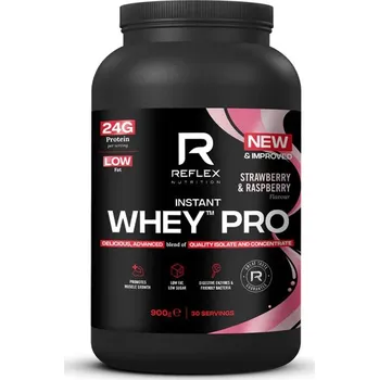 Fitness strava Reflex Instant Whey Pro 900 g strawberry raspberry NEW