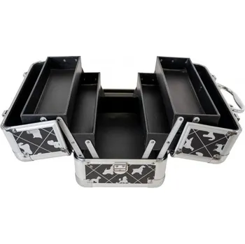 Kosmetika pro psa Groom-X Profesionální kosmetický kufřík na potřeby pro psy (Velmi praktický a stylový kufřík Groom-X na profi kosmetiku, kartáče, hřebeny a mašličky chlupatých mazlíčků, kteří potřebují luxusní péči. )