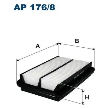Vzduchový filtr Vzduchový filtr FILTRON AP 176/8