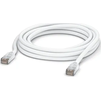Síťový kabel Ubiquiti UACC-Cable-Patch-Outdoor-5M-W, Venkovní UniFi patch kabel, 5m, Cat5e, bílý
