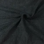 Froté prostěradlo černé 180x200 dvojlůžko