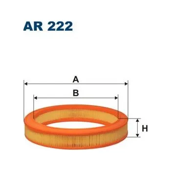Vzduchový filtr Vzduchový filtr FILTRON AR 222