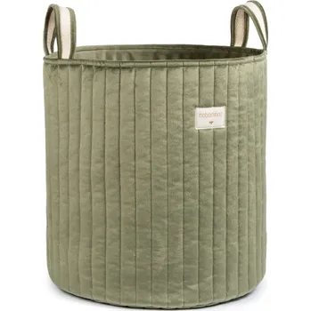 úložný prostor na hračky Nobodinoz Koš na hračky Savanna Velvet Olive Green