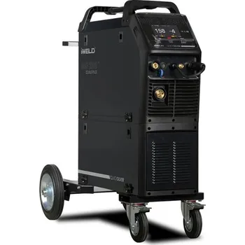 Svářečka IWELD MIG 2800T Dvojitý pulzní svařovací invertor s vozíkem s držákem nástroje 800MIG2800DPT