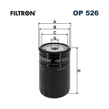 Olejový filtr Olejový filtr FILTRON OP 526