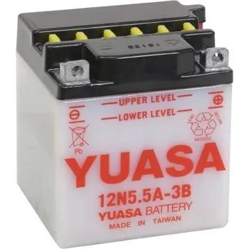 Motobaterie Yuasa Standard 12V, 5,5Ah, 55A, 12N5.5-3B
