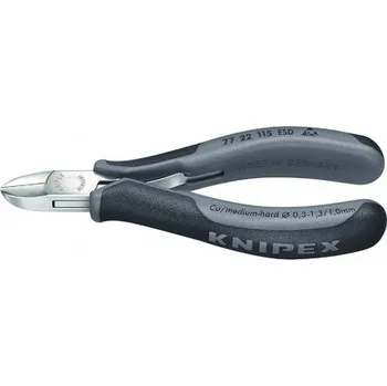 Kleště Knipex Boční štípačky pro elektroniku 7722115ESD.09