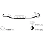 Výfuková trubka ERNST 012485