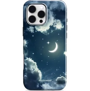 Pouzdro na mobilní telefon Odolný obal Mobiwear Elite Pro - Apple iPhone 16 Pro Max - E145E Noční obloha (Odolné pouzdro, obal kryt Mobiwear Elite Pro - maximální ochrana mobilu, zesílené hrany, přesné výřezy, pohodlné držení, odolná grafika, kvalitní materiály)