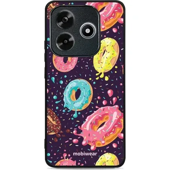 Pouzdro na mobilní telefon Lesklý kryt Mobiwear Glossy - Xiaomi Redmi Note 14 5G - G046G - Donutky (Prémiové lesklé pouzdro, obal, kryt Mobiwear Glossy na mobil Xiaomi Redmi Note 14 5G - G046G - Donutky, materiál Plast + TPU silikon - krytí po všech stranách, neošoupatelný potisk,)