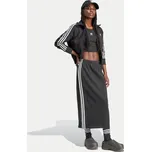 adidas Midi sukně IY7279 Černá Slim Fit XS