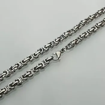 Řetízek Ocelový řetízek stříbrný - 59cm