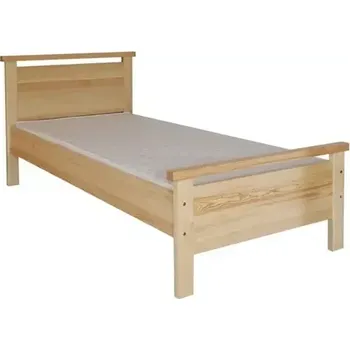 Postel Dřevěná postel DT 70 100x200 cm borovice masiv