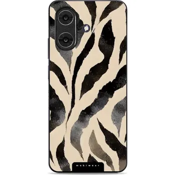 Pouzdro na mobilní telefon Lesklý kryt Mobiwear Glossy - Realme Note 60 - GA53G Zebří (Prémiové lesklé pouzdro, obal, kryt Mobiwear Glossy na mobil Realme Note 60 - GA53G Zebří, materiál Plast + TPU silikon - krytí po všech stranách, neošoupatelný potisk, tenké provedení, možnost)