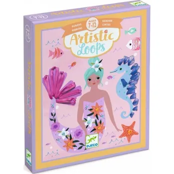 kreativní sada Djeco - Umělecké stuhy - Mořské panny