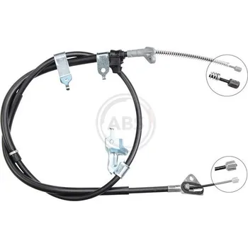 Lanko parkovací brzdy Tažné lanko, parkovací brzda A.B.S. K18965