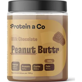 Protein a Co Arašídový krém s mléčnou čokoládou 1 kg