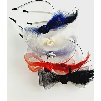 Čelenka Fascinátor - společenská čelenka - mašle