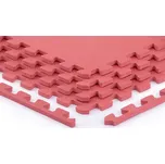 TRINFIT Tatami Fitness T12 set 4 ks - 60 x 60 x 1,2 cm - červená