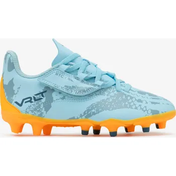 Kopačky KIPSTA Dětské kopačky Viralto I Easy FG Snake na suchý zip 33 MODRÁ