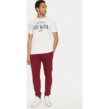 Pánské tričko U.S. Polo Assn. T-Shirt MUP4083 Bílá Regular Fit L