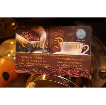 Sběratelská karetní hra COFFEEDREAM | BONUS CLUB KARTA Karta BCKC