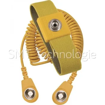 ESD ESD uzemňovací náramek, elastický, 10mm/10mm, 2m, sada, 229830 - 100105400