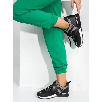 Dámské tenisky Černé dámské kotníkové tenisky sneakersy Bolf AD739 - 41