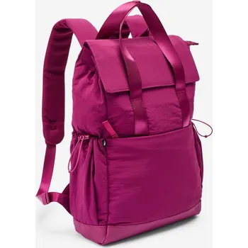 Sportovní taška DECATHLON Malý batoh s kapsou na notebook 10 L FIALOVÁ