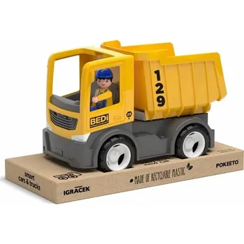 Efko IGRÁČEK ECO MULTIGO BUILD - Sklápěčka s řidičem - auto s Igráčkem