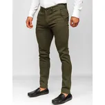 Khaki pánské chino kalhoty Bolf 5000-3 - 29/S