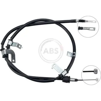 Lanko parkovací brzdy Tažné lanko, parkovací brzda A.B.S. K12093